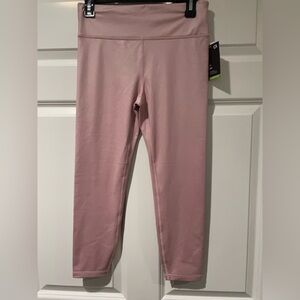 GAP Womens Sparkly Light Pink Leggings size S NWT